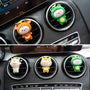 Cartoon Car Air Freshener Solid Perfume – Cute Scent Diffuser for Car Interiors