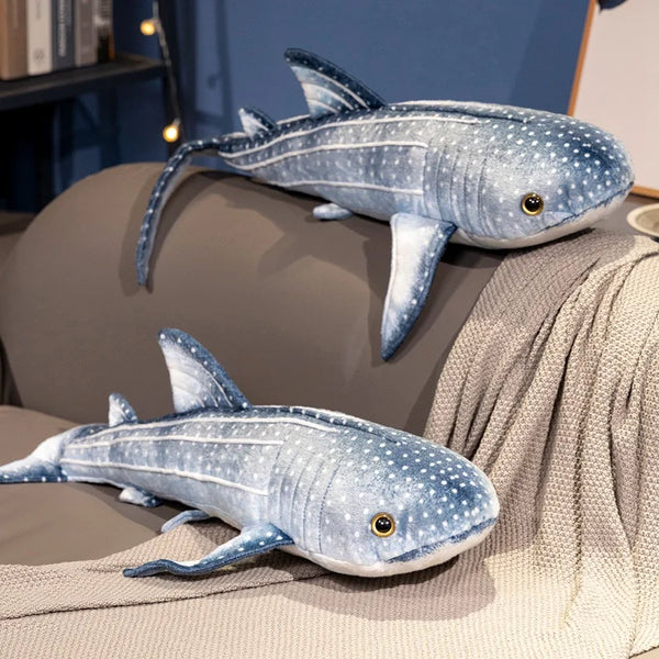 Blue Shark Plush Toy – Dive into the Deep with a Cuddly Twist
