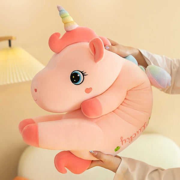 Giant Kawaii Unicorn Plush Toys Soft Stuffed Dolls Animal Horse Sleeping Pillow