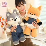 Kawaii Running Fox Plush – A Playful and Huggable Friend! Kawaii Snuggle