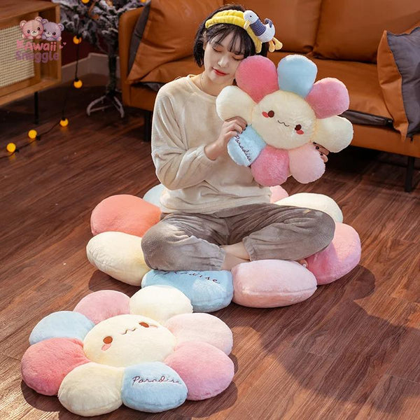 Smile Sunflower Plush Toy – A Blooming Hug of Sunshine!