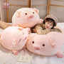 Squishy Pink Fatty Piggy Plush Toy Kawaii Snuggle