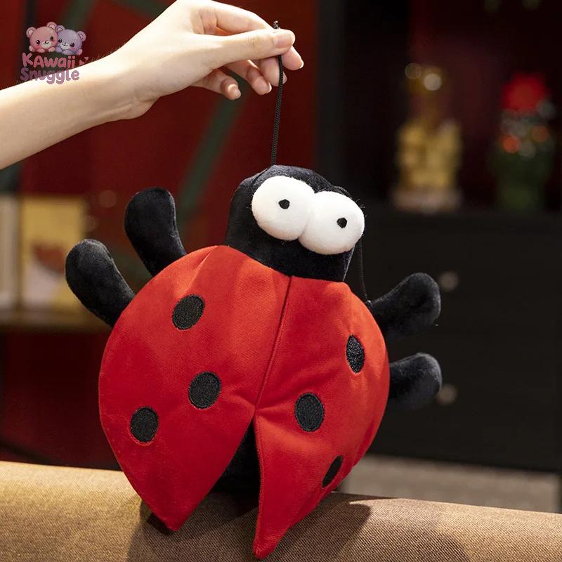 Adorable Ladybug & Bee Plushies – A Touch of Nature’s Magic! Kawaii Snuggle