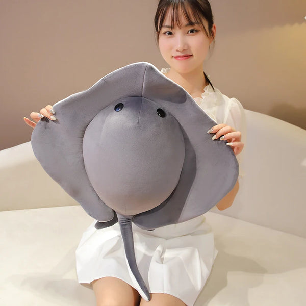 Cartoon Ray Devil Fish Plush Toys Simulation Ocean Series Fish Plush Pillow