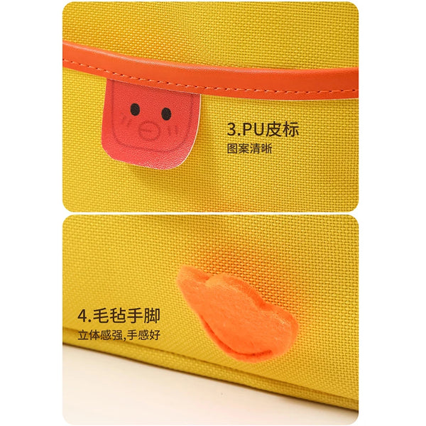Cartoon Lunch Bag Kawaii Duck Thick Thermal Food Storage Bags