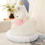 New Swan Family Plush Toy Swan Mother Swan Baby Lifelike Animals