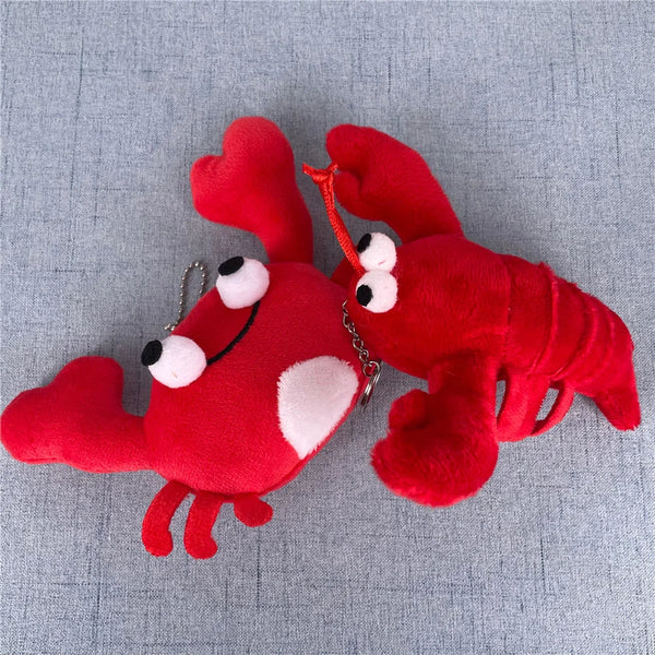 Red Crab Plush Toy – A Pocket-Sized Pal from the Deep