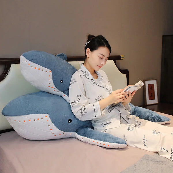 Cartoon Shark Whale Plush Toy – A Sea of Comfort and Imagination