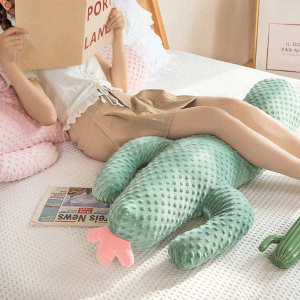 Giant Cactus Throw Pillow – Wrap Yourself in Calm and Cuddles