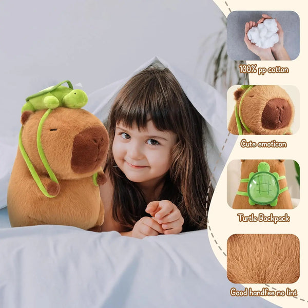 Capybara Plush Simulation Capibara Anime Fluffty Toy Kawaii Plushie Stuffed Animals