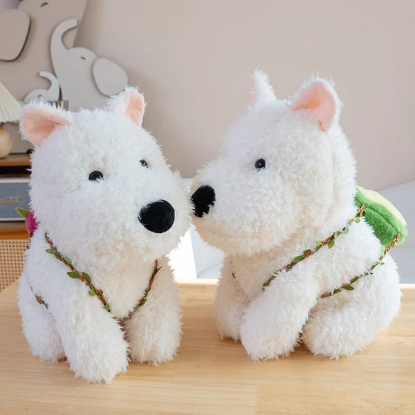 Creative West Highland White Terrier Plush Anime Dog Toys
