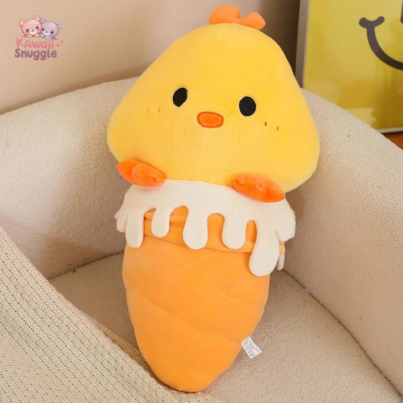 Ice Cream Plush Pillow – A Scoop of Sweet Comfort