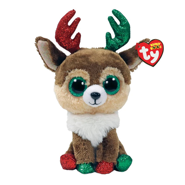 Beanie Christmas Plush Doll Elk Snowman Unicorn Santa Stuffed Plush Toy Animal