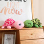 Cartoon Big Eyes Green Turtle Plush Toy Pink Tortoise Wedding Plushies