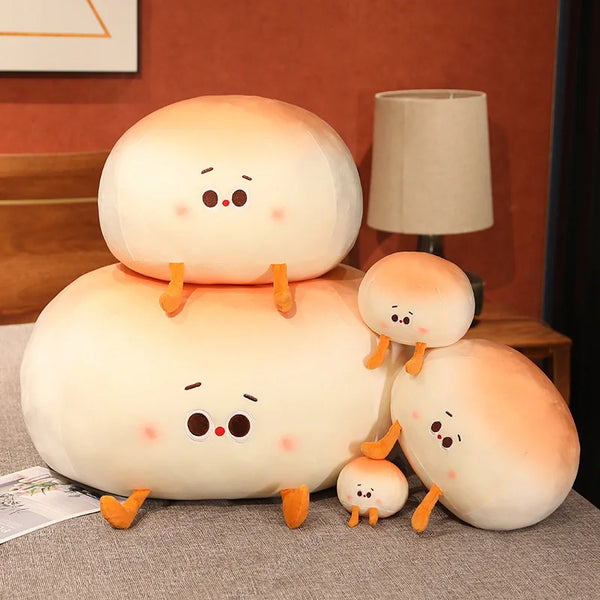 Adorable Steamed Bun Plush – Your New Favorite Snuggle Buddy