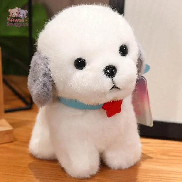 Creative Realistic Poodle Husky Dog Plush Toy