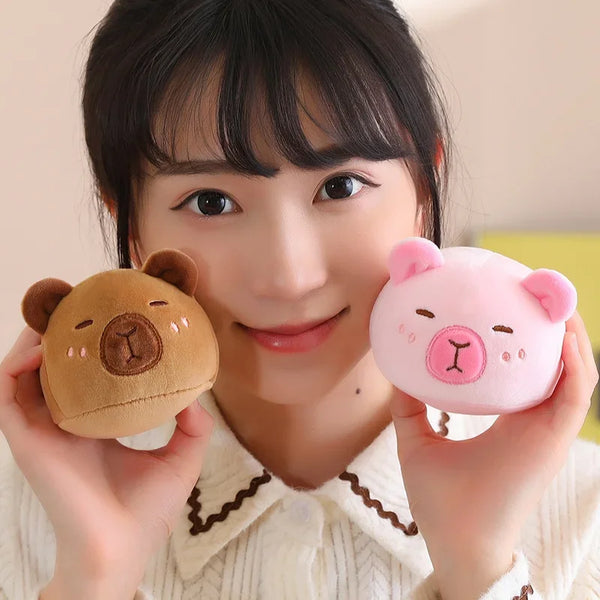 Kawaii Plush Toy for Boy Girl Cute Stuffed Animal Capybara Guinea Pig Anime Home Decor