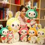 Cute Fruit Rabbit Plush Toys - Soft & Huggable Bunny Dolls