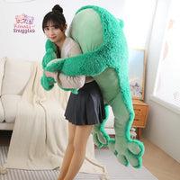 New Giant Frog Plush Toy: A Croak of Comfort Kawaii Snuggle