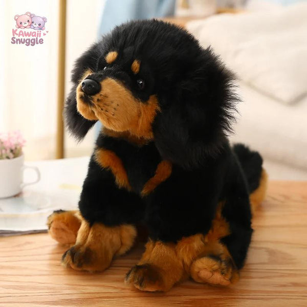 Snuggle Buddies: French Bulldog Tibetan Mastiff Plush Duo