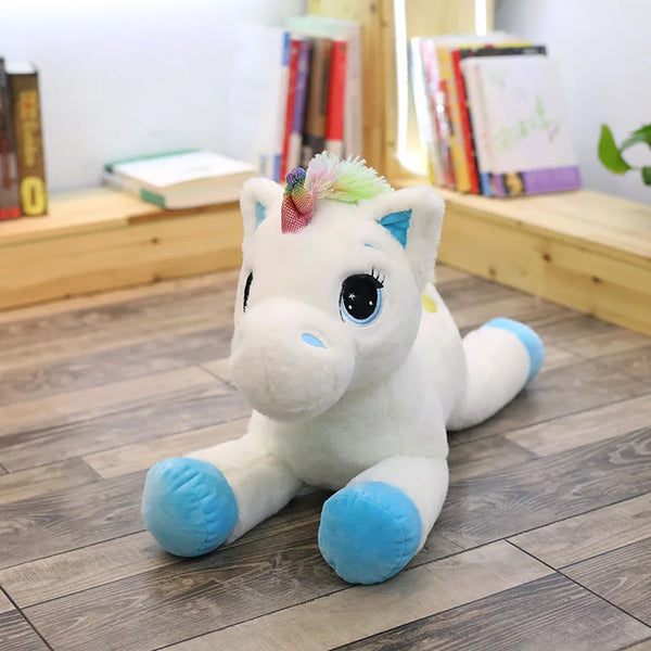 Giant Rainbow Unicorn Plush Toy Cartoon Cute Stuffed Animal Unicorn Doll