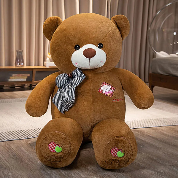 60-80cm Kawaii Star Moon Teddy Bear Plush Toy Giant Stuffed Animals Birthday Valentines Day Gift Soft Pillow Dolls Grilfriend