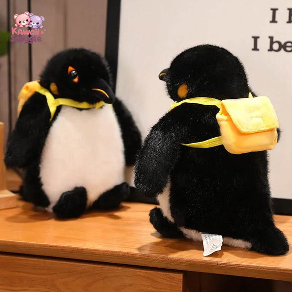 Kawaii Huggable Backpack Penguin Plush - Adorable & Functional