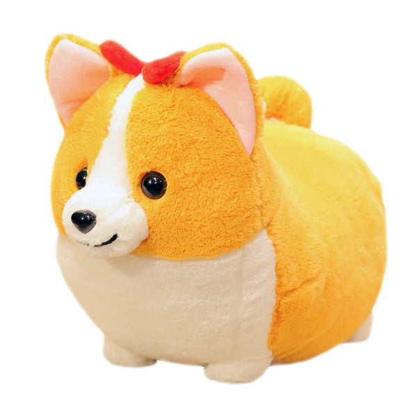 Lovely Corgi Dog Plush Toy – Soft Cartoon Pillow
