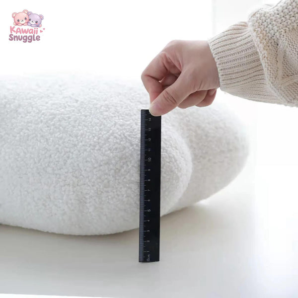 Nordic White Cloud Plush Cushion – Soft, Cute & Cozy Home Décor! Kawaii Snuggle