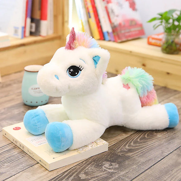 Cute Cartoon Unicorn Plush Toys Horse Pillow