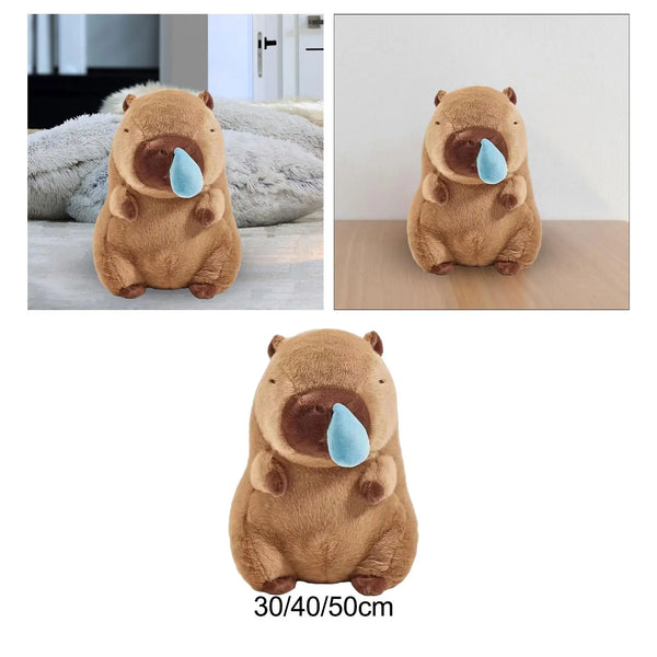 Capybara Toy with Pullable Snot Bubbles Unique Soft Cartoon