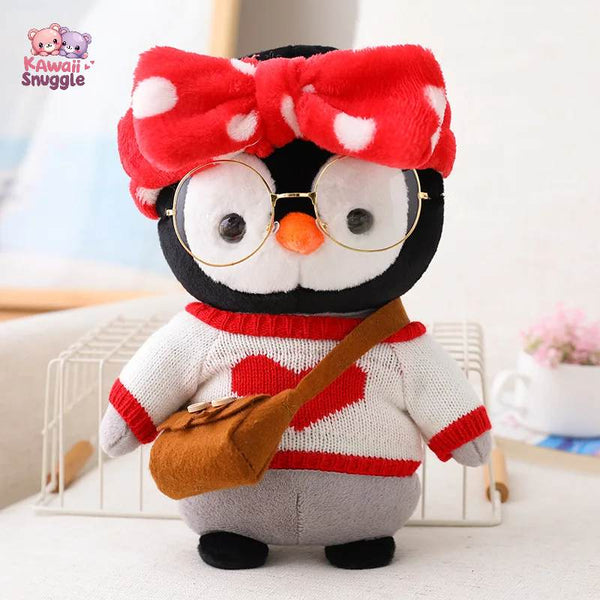 Cartoon Cute Dress Up Penguin Plush Toy