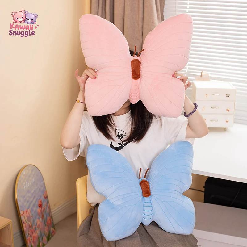 Beautiful Butterfly Plush Pillow – A Soft Touch of Elegance Kawaii Snuggle