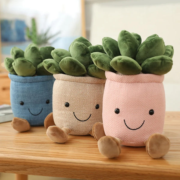 25-35cm Cute Plants Series Plush Toy Lifelike Tulip Mushroom Bluebell Flowers Dolls Stuffed Soft Kids Toys Kawaii Room Decor