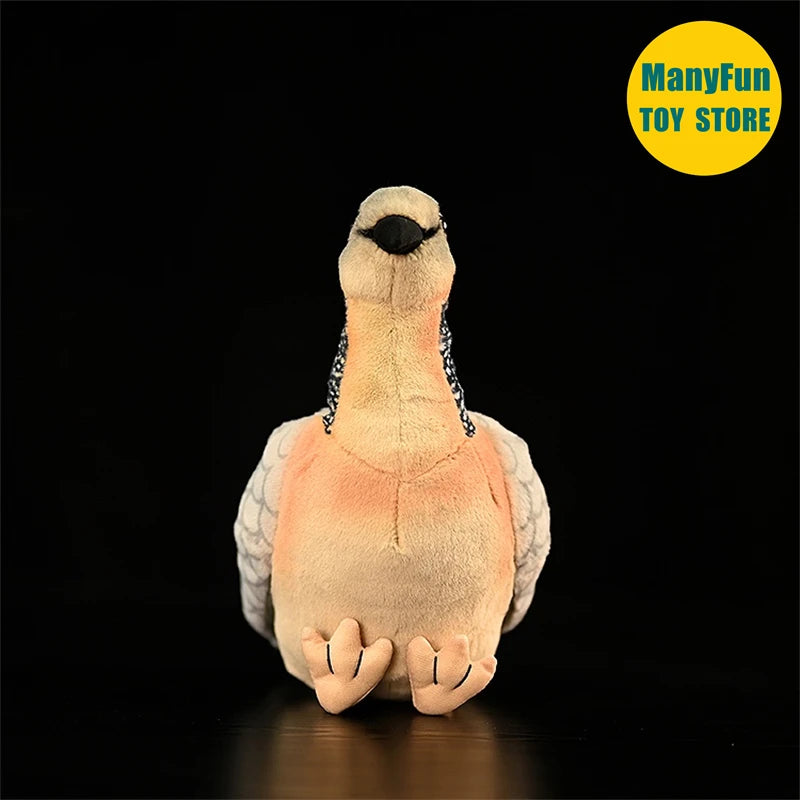 Lifelike Spotted Dove Plush Toy A Feathery Friend with a Cozy Touch