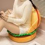 Meet the Adorable Hamburger Plush – A Cozy Bite of Happiness