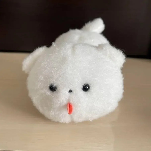 Chill-Out Puppy Dog Plush Toy Tiny Tail-Wagging Joy in Your Pocket