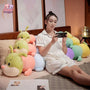 Cartoon Soft Colorful Caterpillar Plush – A Rainbow of Cuddles
