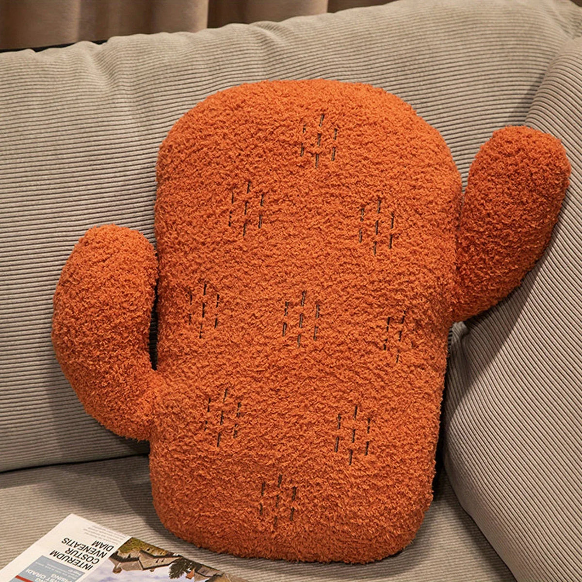 Cute Cactus Plush Toy – Soft Simulation Plant Pillow for Kids, Sofa & Room Decor