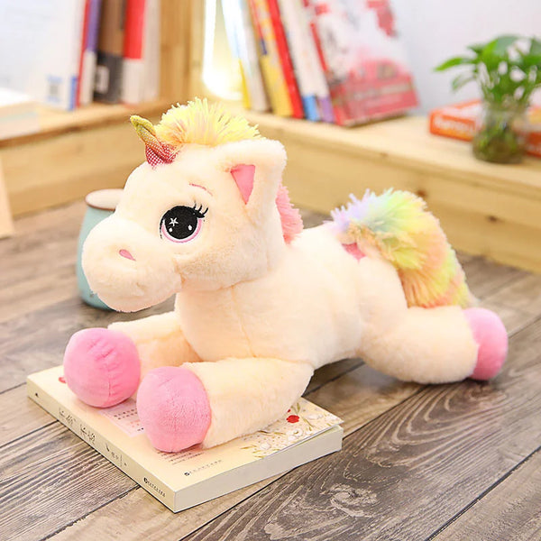 Cute Cartoon Unicorn Plush Toys Horse Pillow