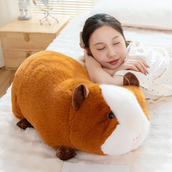 4 Sizes Cute Real life Guinea Pig Plush Toy Doll Kawaii Piggy Doll Stuffed Toys Simulation Animal Pillow Lovely Birthday Gift