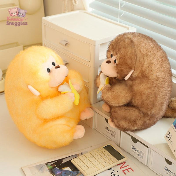 Kawaii Monkey Plush Toy – Adorable & Super Soft