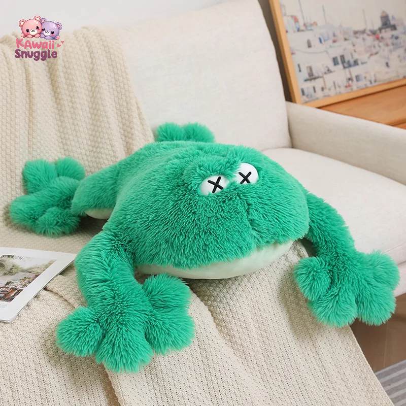 Funny Mushroom Frog Doll Plush