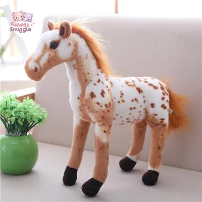 Plush Lifelike Horse Toy Stuffed Animal