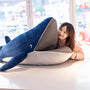 Blue Whale Doll Plush Toy Soft Aquatic Animal Plushie