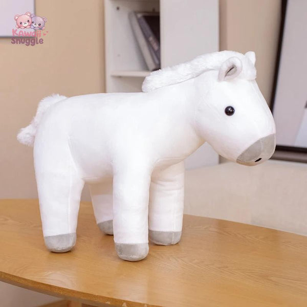 Simulation Sitting Horse Plush Toys