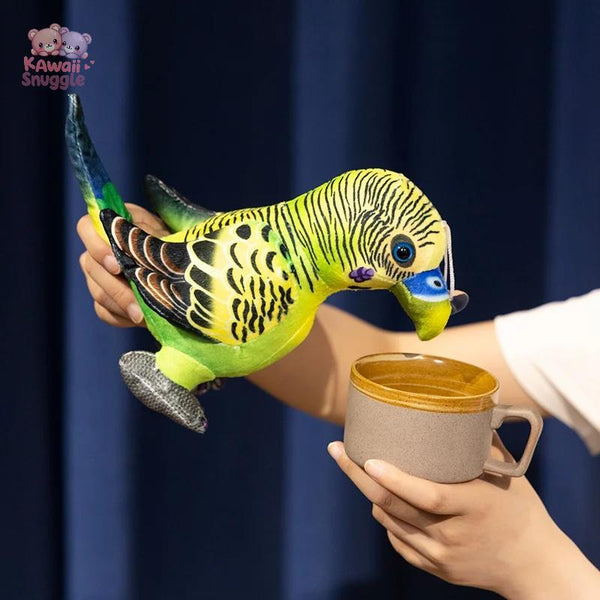 Cute Cartoon Lifelike Parrot Plush – A Colorful Touch of Nature!
