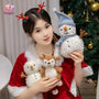 New Cartoon Christmas Series Plush Doll: Holiday Cheer for Your Home