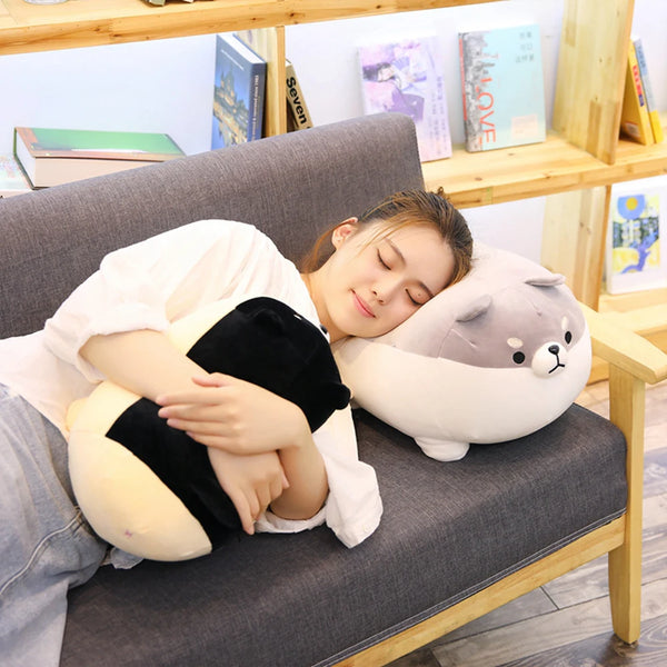Happy Chuppy Corgi-Dog Plush Toy Stuffed Soft Animal Cartoon Pillow