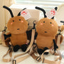 Cute Insect Plush Backpack for Kids